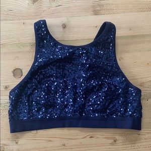 Sequined bra top, Aerie